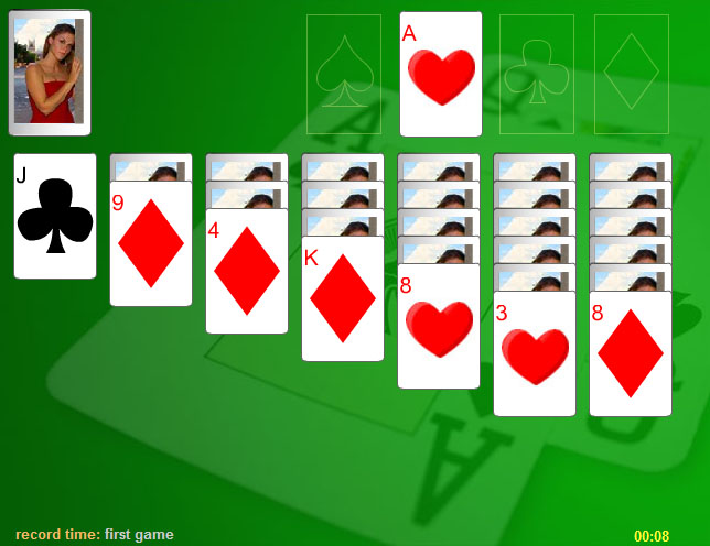 1-Pass patience solitaire solitaire is free to download and play online